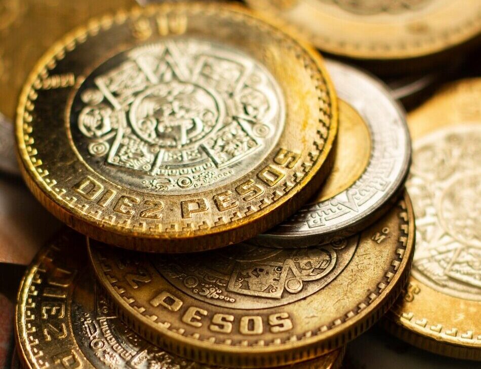 high angle mexican coins assortment 23 2149540077