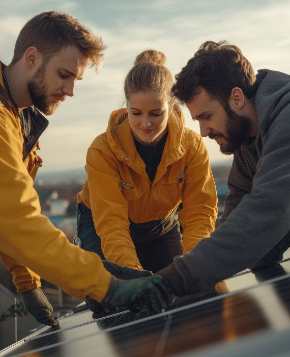 About solar installation team about us page